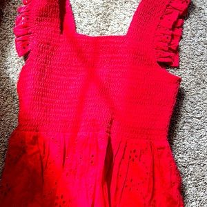 Women’s extra small, red crop top